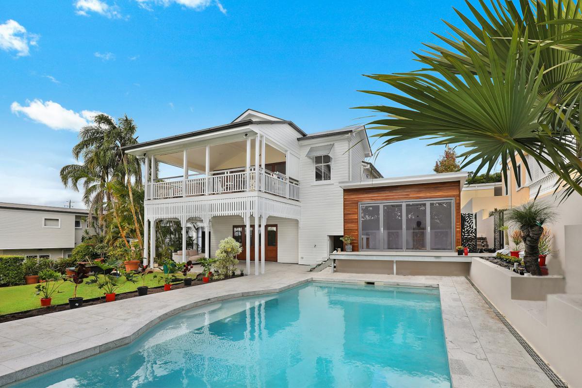 Luxury villa project with palm-lined pool and terraces — HR DES., Narsingi Luxury villa project with palm-lined pool and terraces — HR DES., Narsingi