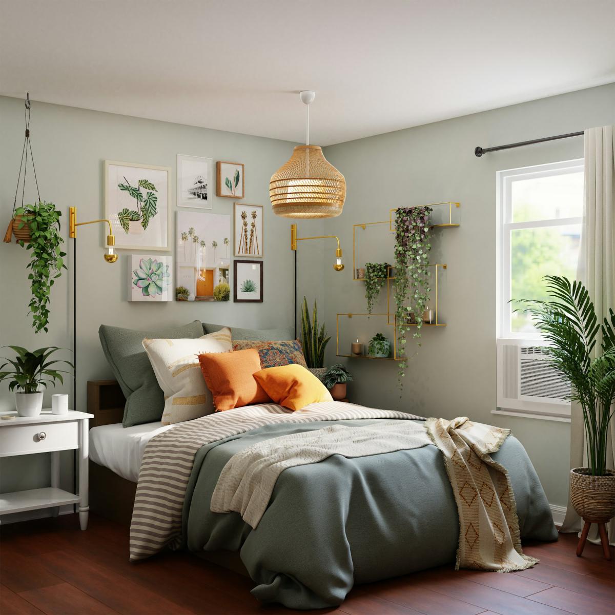 Premium Apartment — Premium apartment project bedroom with warm textures Premium Apartment — Premium apartment project bedroom with warm textures